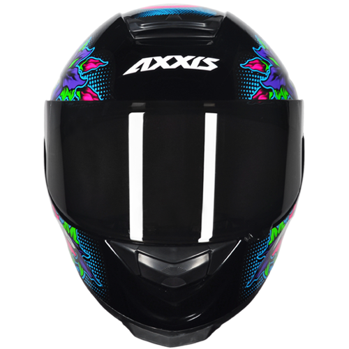Capacete Axxis Eagle Skull Preto/Azul
