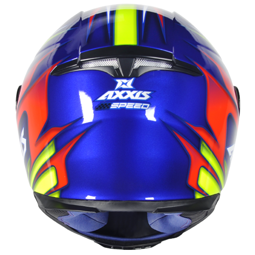 Capacete Axxis Eagle Speed Azul/Amarelo