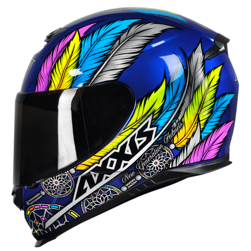 Capacete Axxis Eagle Dreams Azul/Cinza