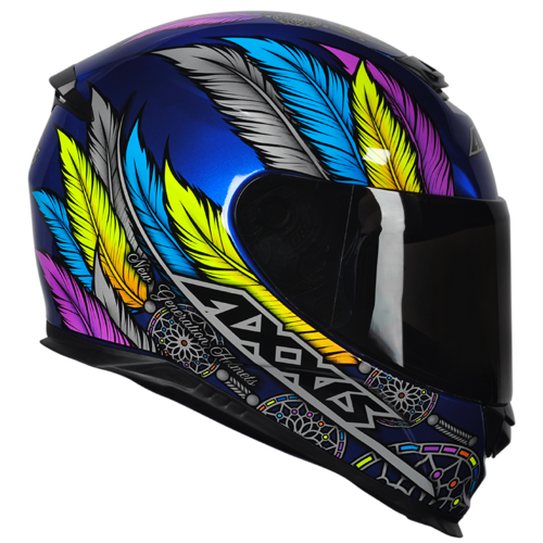 Capacete Axxis Eagle Dreams Azul/Cinza