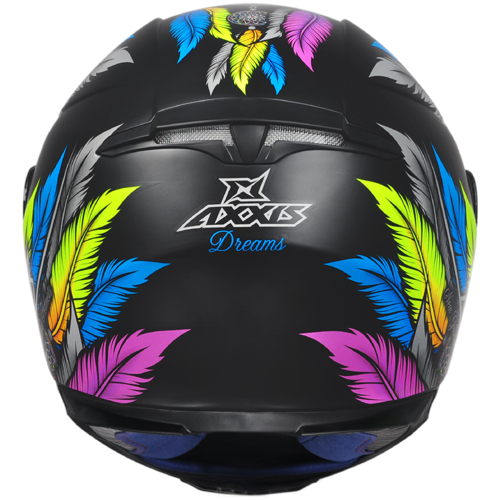 Capacete Axxis Eagle Dreams Preto Fosco/Cinza