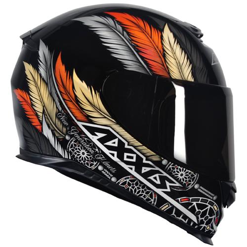 Capacete Axxis Eagle Dreams Ocre HD
