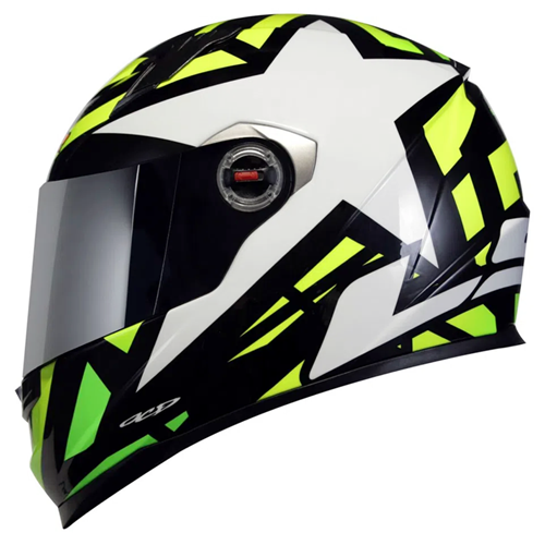 Capacete LS2 FF358 Starwar Amarelo Flúor