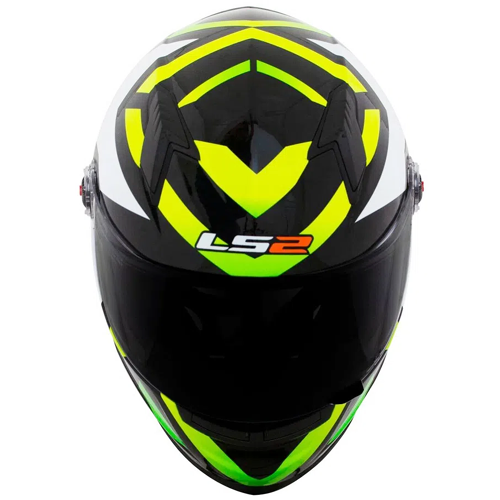 Capacete LS2 FF358 Starwar Amarelo Flúor
