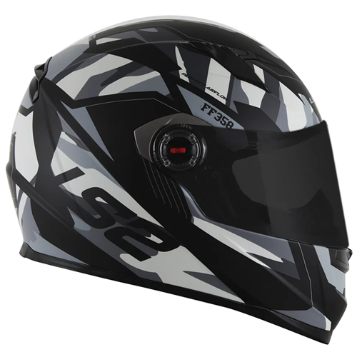 Capacete LS2 FF358 Tank Camo Preto Fosco