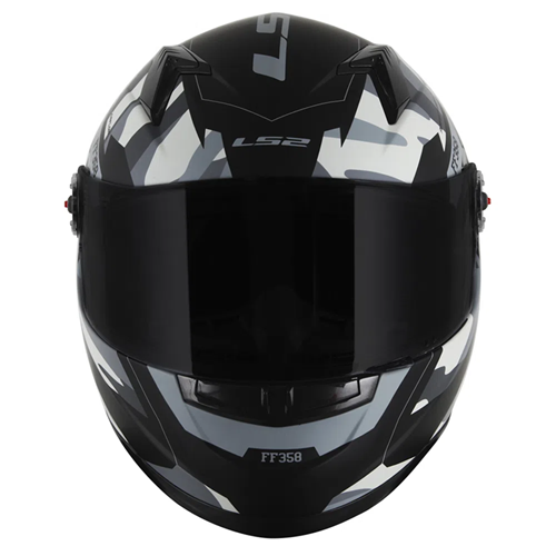 Capacete LS2 FF358 Tank Camo Preto Fosco