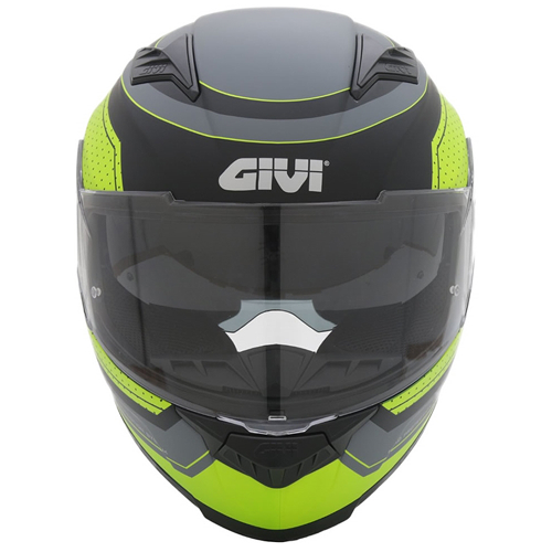 Capacete Givi 50.5 Soul Preto/Amarelo/Cinza