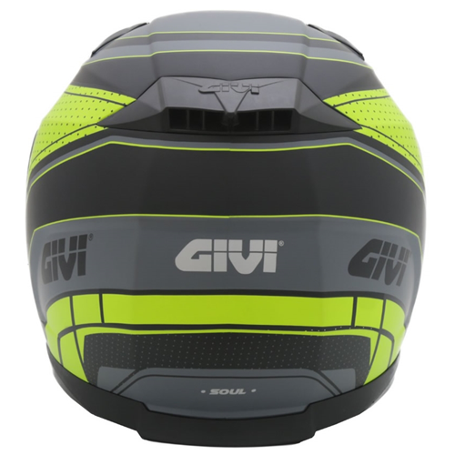 Capacete Givi 50.5 Soul Preto/Amarelo/Cinza