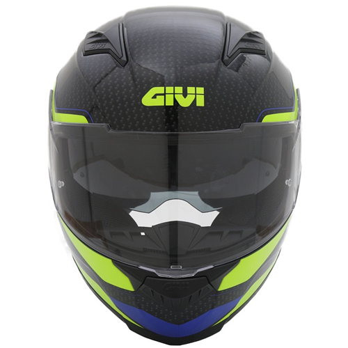 Capacete Givi 50.5 Iron Preto/Amarelo/Azul