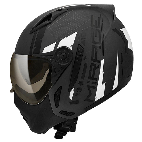 Capacete Peels Mirage Techride Preto Fosco com Preto