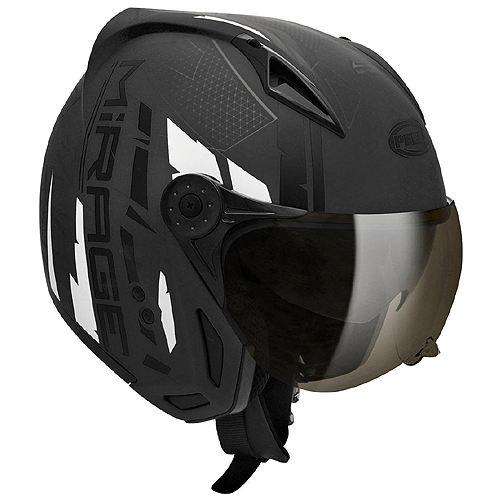 Capacete Peels Mirage Techride Preto Fosco com Preto