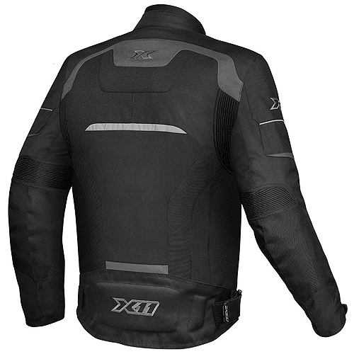 Jaqueta X11 One 2 Masculina Impermeável Preto/Cinza