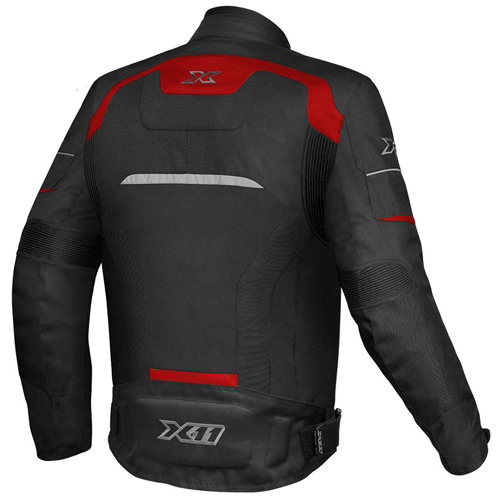 Jaqueta X11 One 2 Masculina Impermeável Preto/Vermelho