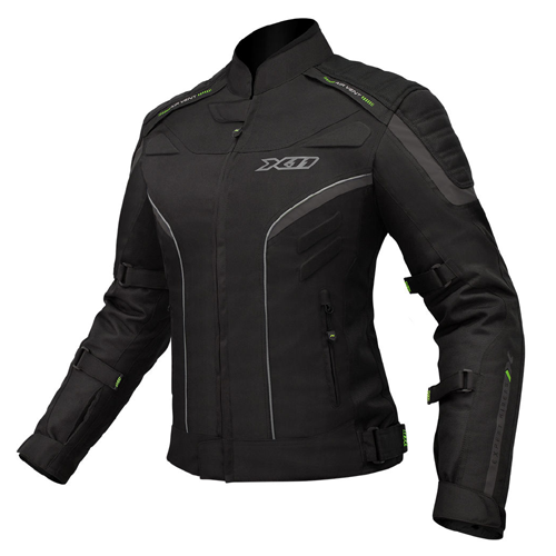 Jaqueta X11 Iron 2 Feminina Preto/Cinza