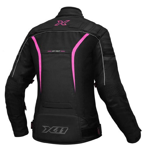 Jaqueta X11 Iron 2 Feminina Preto/Rosa