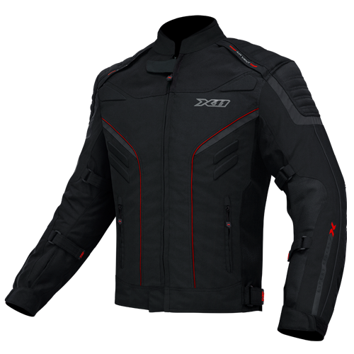Jaqueta X11 Iron 2 Masculina Preto/Vermelho