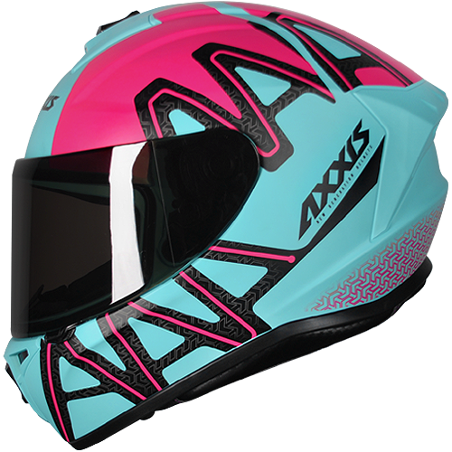 Capacete Axxis Draken Dekers Tiffany Fosco/Rosa