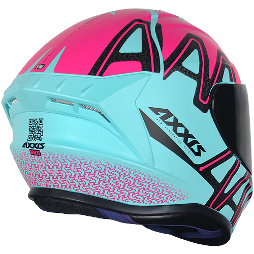 Capacete Axxis Draken Dekers Tiffany Fosco/Rosa
