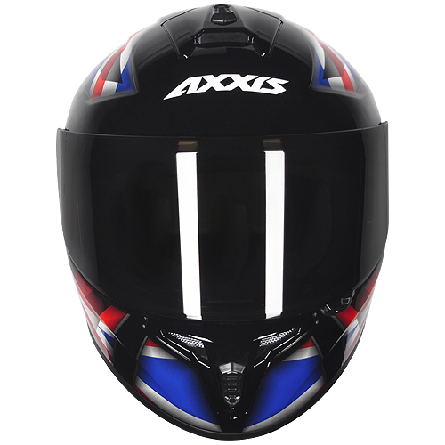Capacete Axxis Draken Uk Preto/Vermelho/Azul