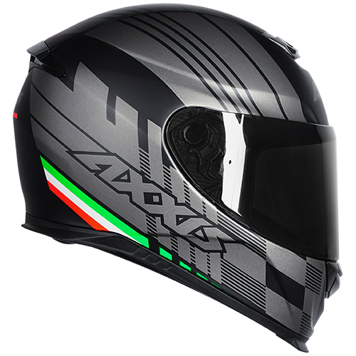 Capacete Axxis Eagle Italy Preto Fosco