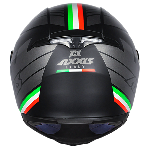 Capacete Axxis Eagle Italy Preto Fosco