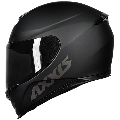 Capacete Axxis Eagle Monocolor Preto Fosco