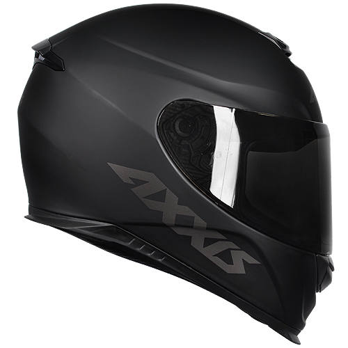 Capacete Axxis Eagle Monocolor Preto Fosco