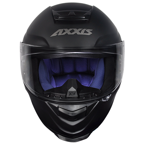 Capacete Axxis Eagle Monocolor Preto Fosco