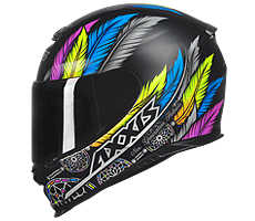 Capacete Axxis Eagle Dreams Preto Fosco/Cinza