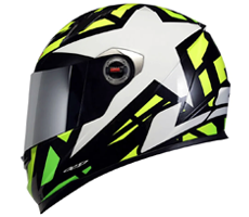 Capacete LS2 FF358 Starwar Amarelo Flúor