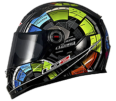 Capacete LS2 FF358 Tech Preto