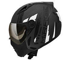 Capacete Peels Mirage Techride Preto Fosco com Preto