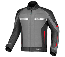 Jaqueta X11 One 2 Masculina Impermeável Preto/Cinza/Vermelho