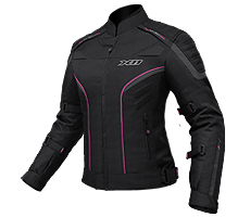 Jaqueta X11 Iron 2 Feminina Preto/Rosa