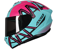 Capacete Axxis Draken Dekers Tiffany Fosco/Rosa