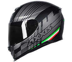 Capacete Axxis Eagle Italy Preto Fosco