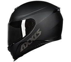 Capacete Axxis Eagle Monocolor Preto Fosco